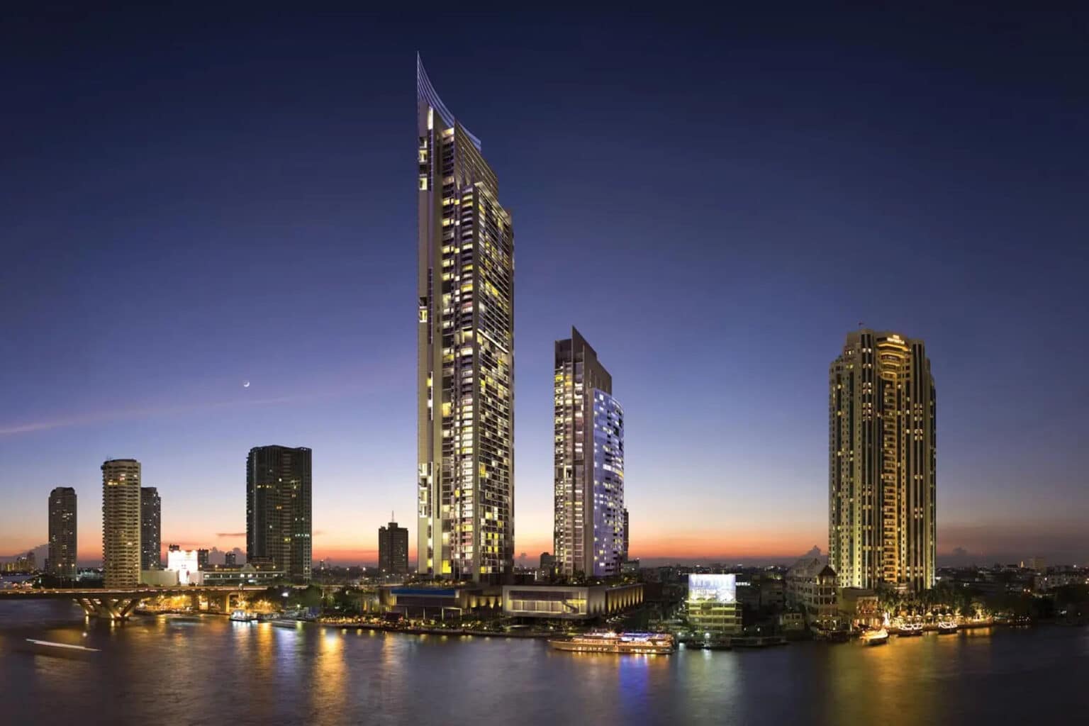 Curated visual reference: Picture Idea: Luxury Riverside Condos For Sale Rent In Bangkok